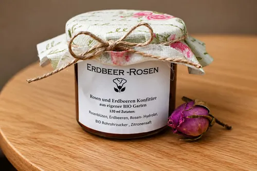 Erdbeer & Rosen Konfitüre