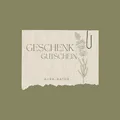 Geschenkgutschein
